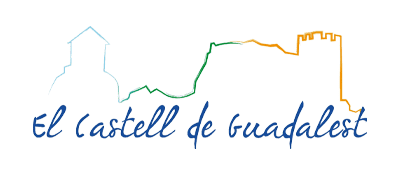 The logo of the town of Guadalest on the Costa Blanca.