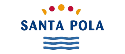 The logo of the town of Santa Pola on the Costa Blanca.