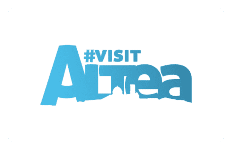 Het logo van de plaats Altea aan de Costa Blanca.