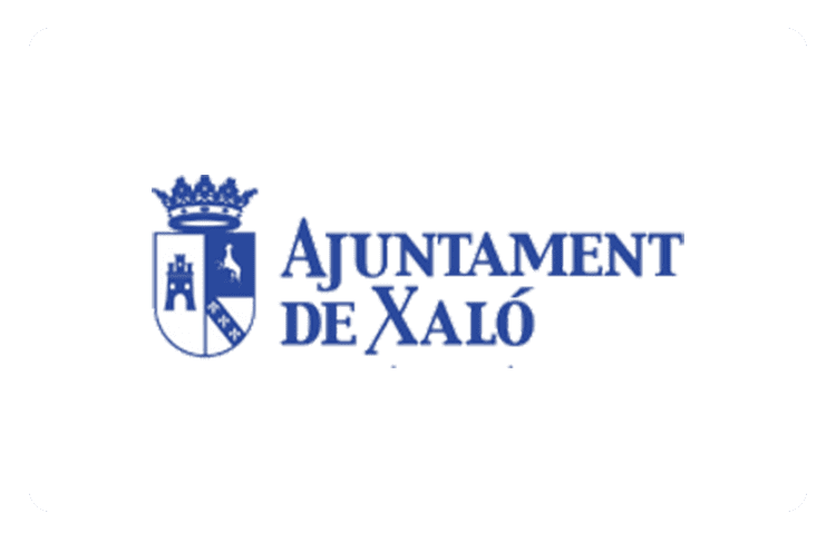 Het logo van de plaats Jalón aan de Costa Blanca.