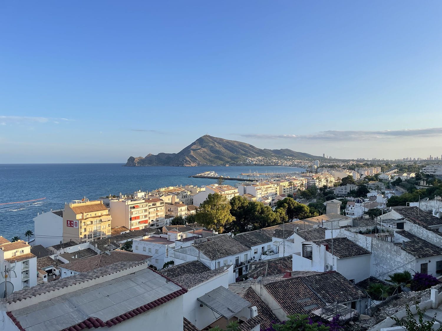 Playa de San Juan en Alicante.