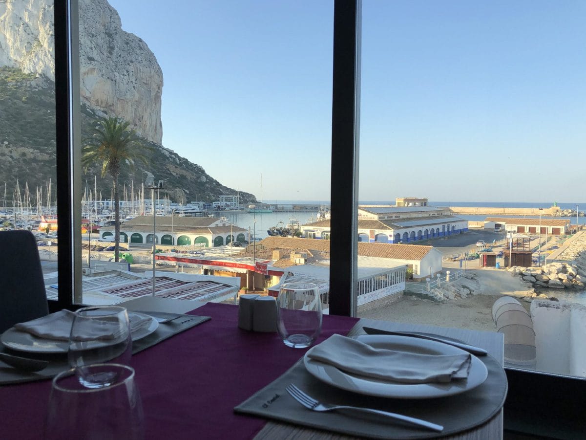 El Cantal Restaurant in Calpe.