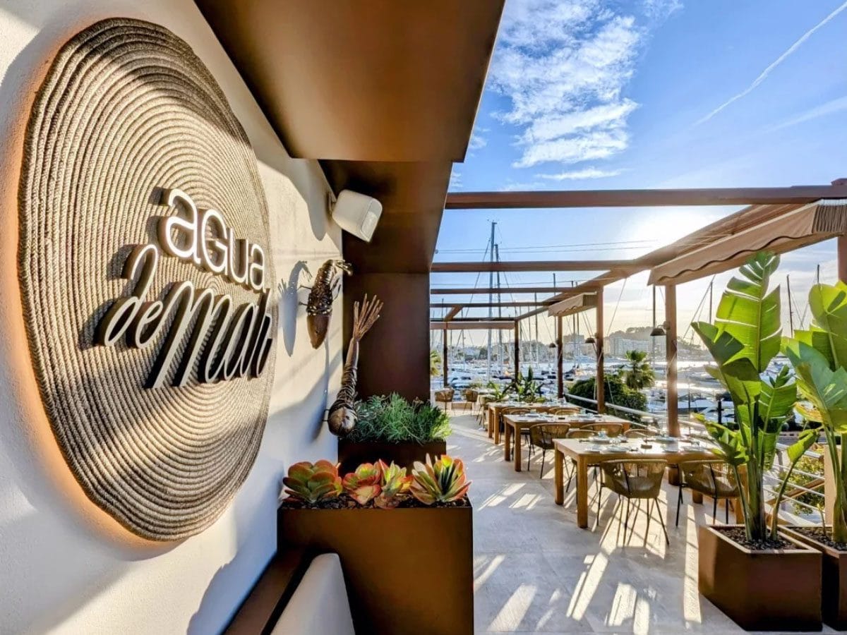 Restaurant Agua de Mar in Dénia.