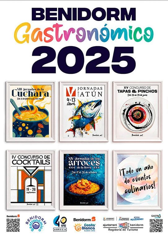 Anuncio Benidorm Gastronómico 2025.