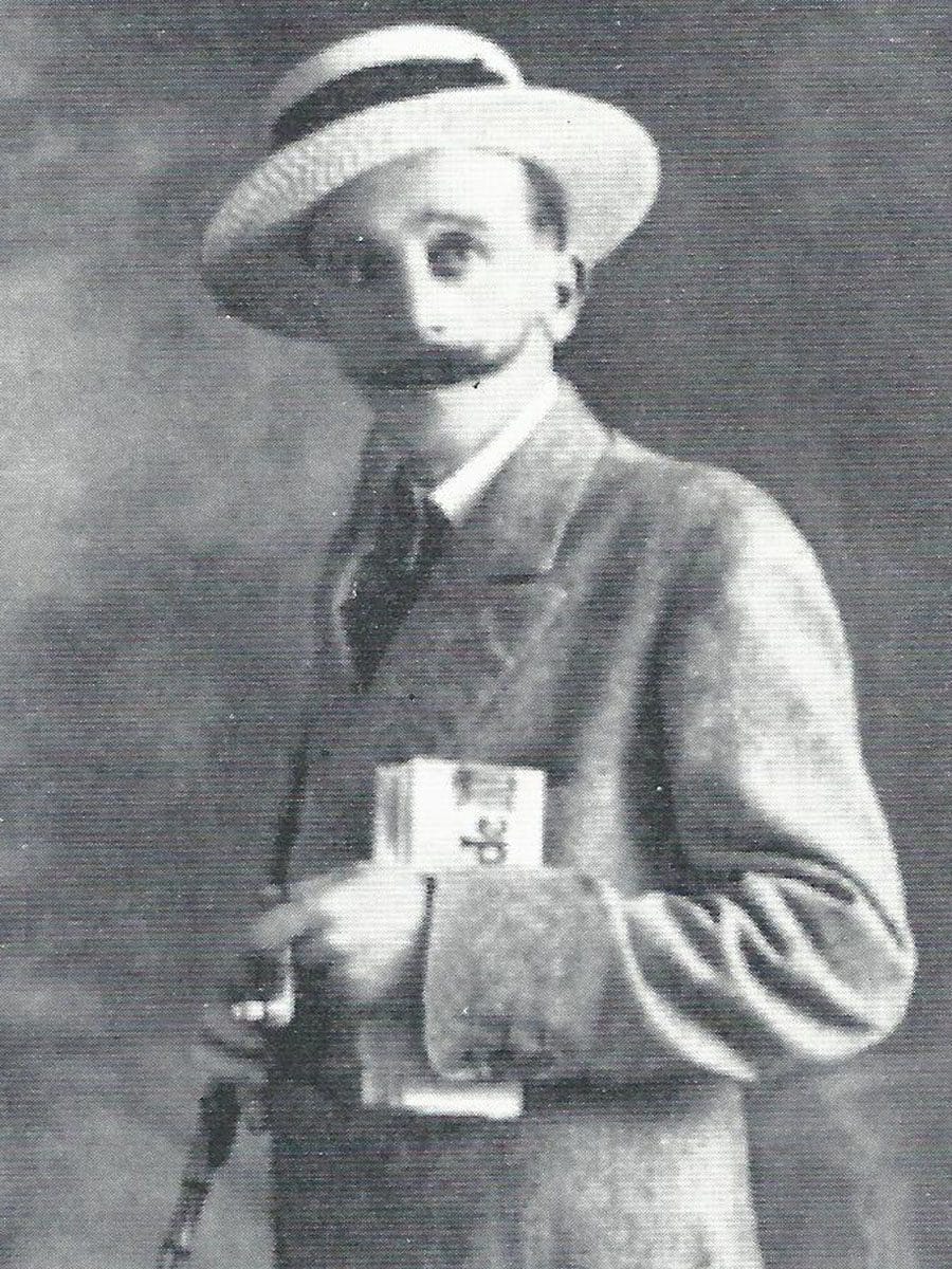 Imagen: José María Py y Ramírez de Cartagena iniciador de Las Hogueras de San Juan en Alicante.