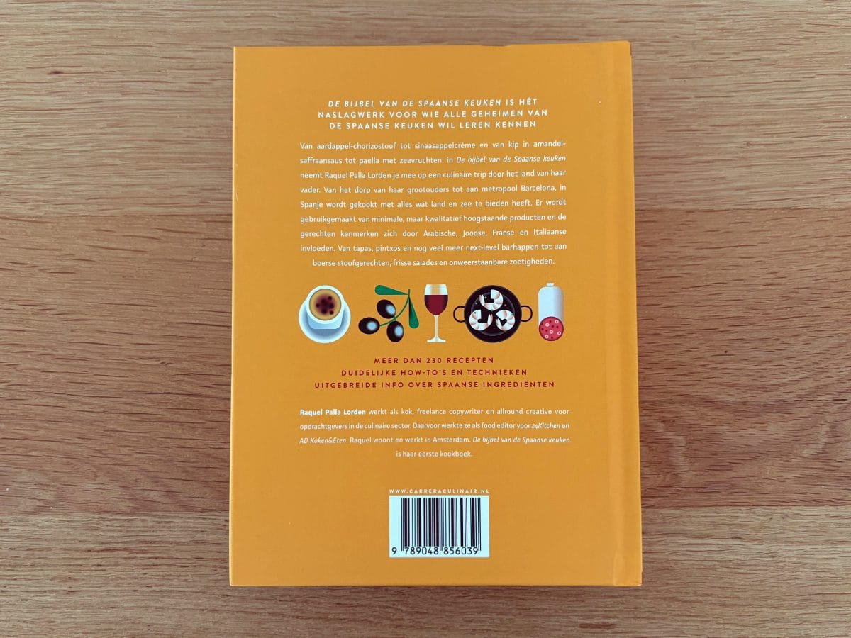 The Bible of Spanish Cuisine back.