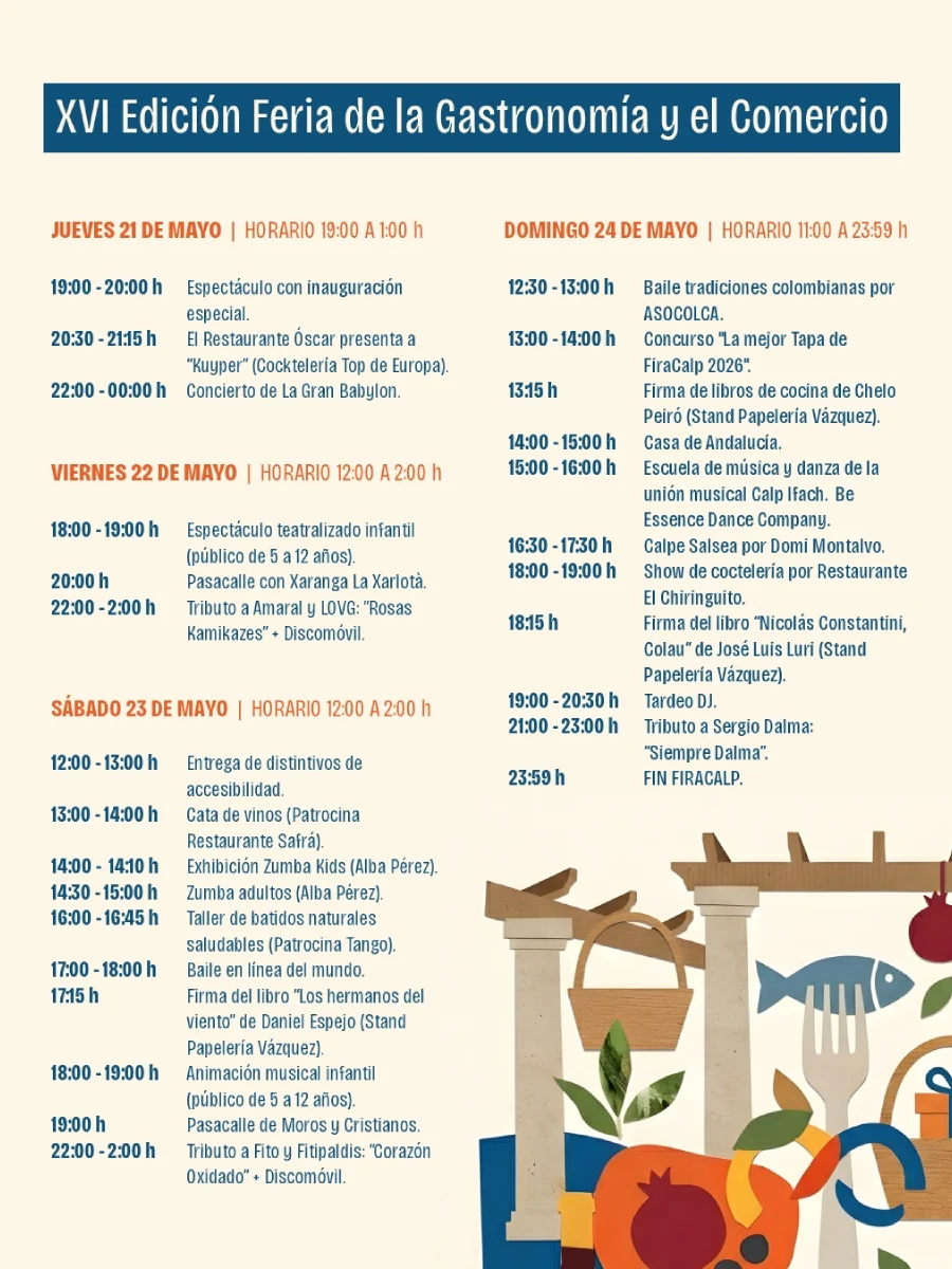 Programma FiraCalp 2026.